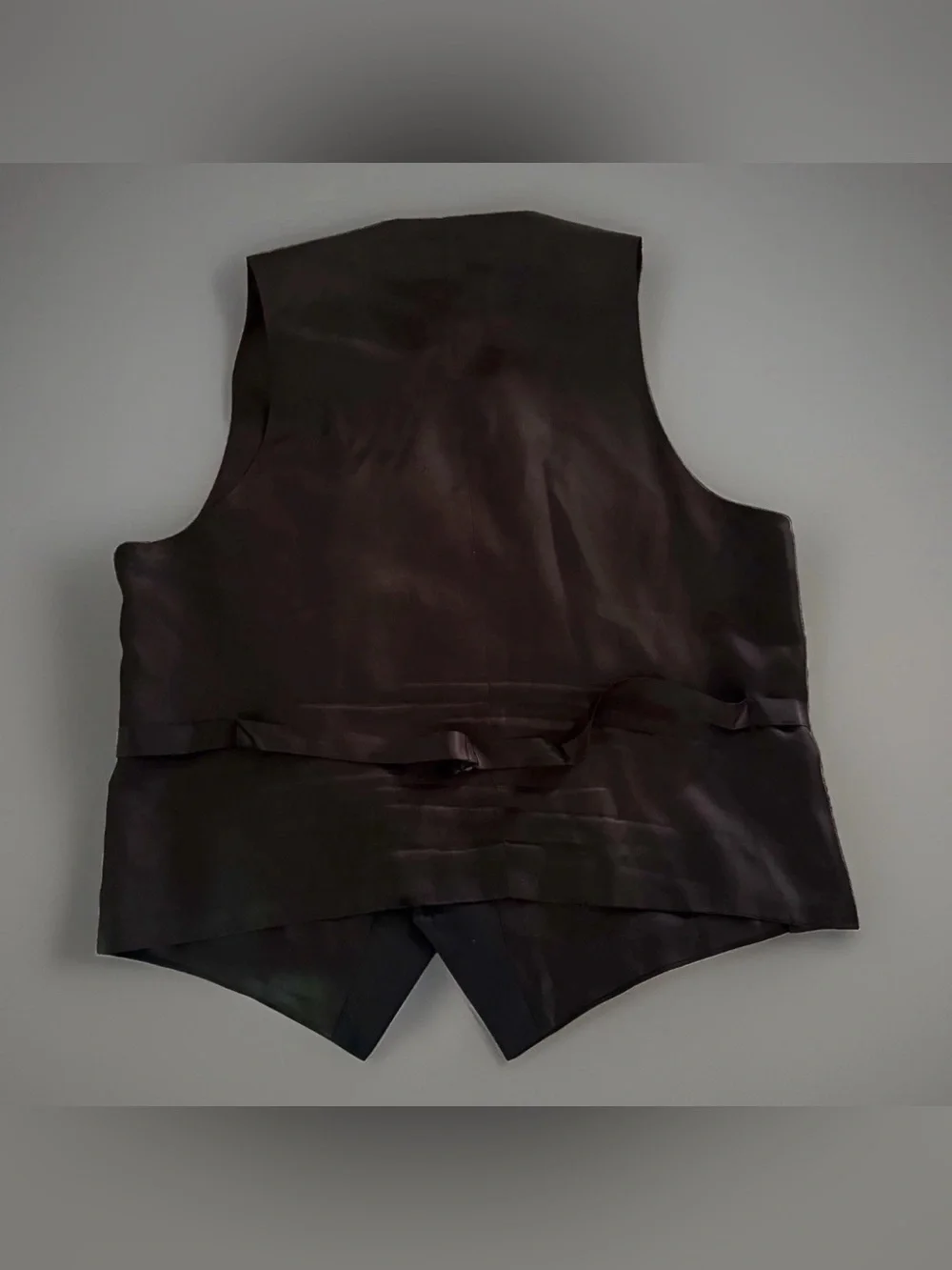 Stafford Performance Black Wool Vest Men’s Large - Excellent Condition/worn once